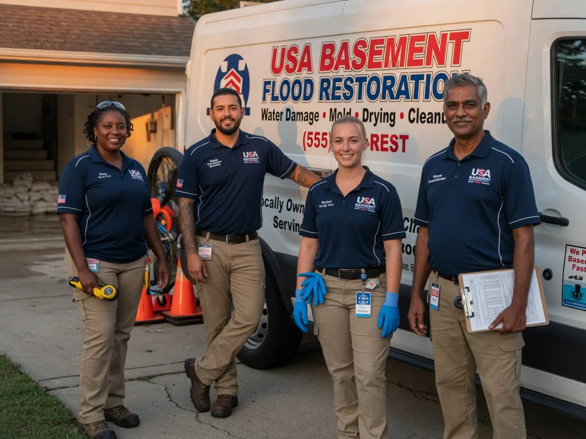Basement Flood Cleanup company in Newburg, ND
