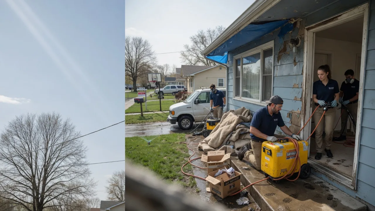 Basement Flood Cleanup in Newburg, ND near me